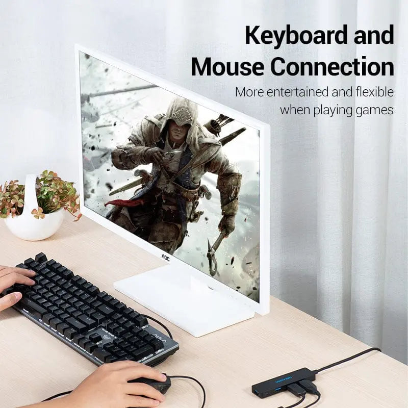Vention 4-in-1 USB 3.0 Hub