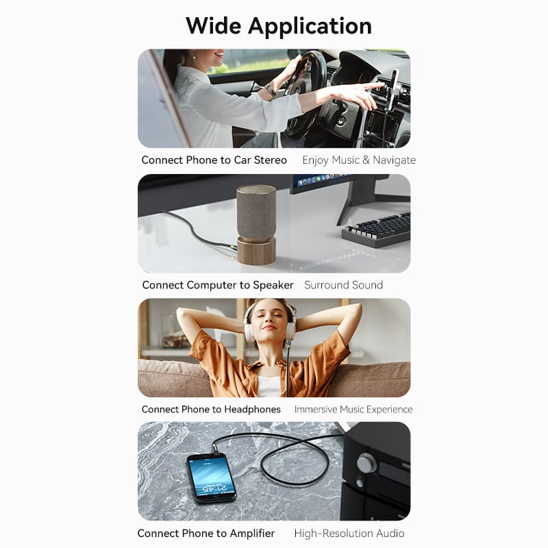 Vention 3.5mm Male to Male Audio Cable