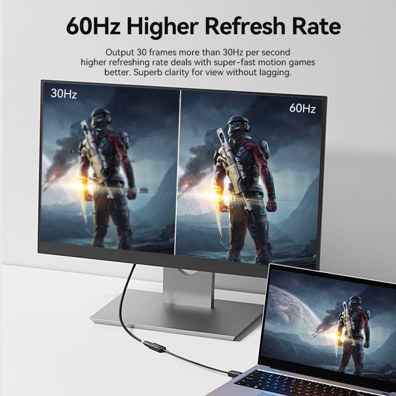 Vention DP to HDMI™ 4K@60Hz Converter 0.15M Black