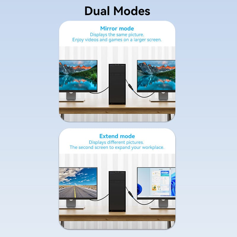 Vention DP to HDMI™ 4K Converter 0.15M Black