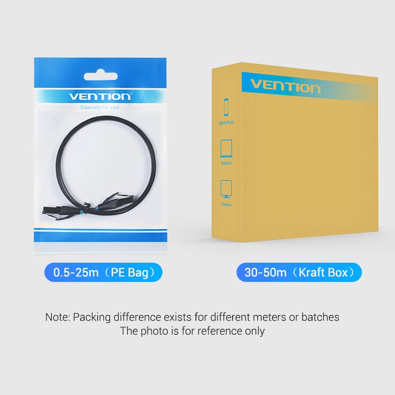 Vention Flat Cat6 UTP Ethernet Patch Cable