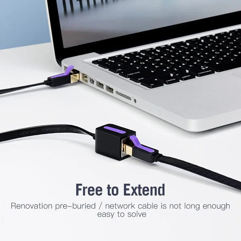 Vention Flat Cat7 Ethernet Extension Cable