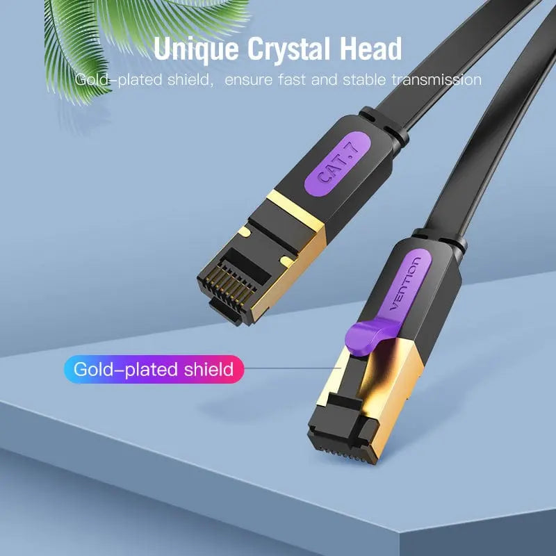 Vention Flat Cat7 Ethernet Extension Cable