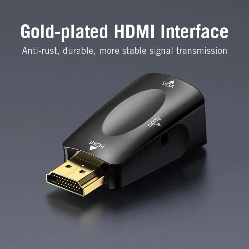 Vention HDMI™ to VGA Converter with 3.5MM Audio