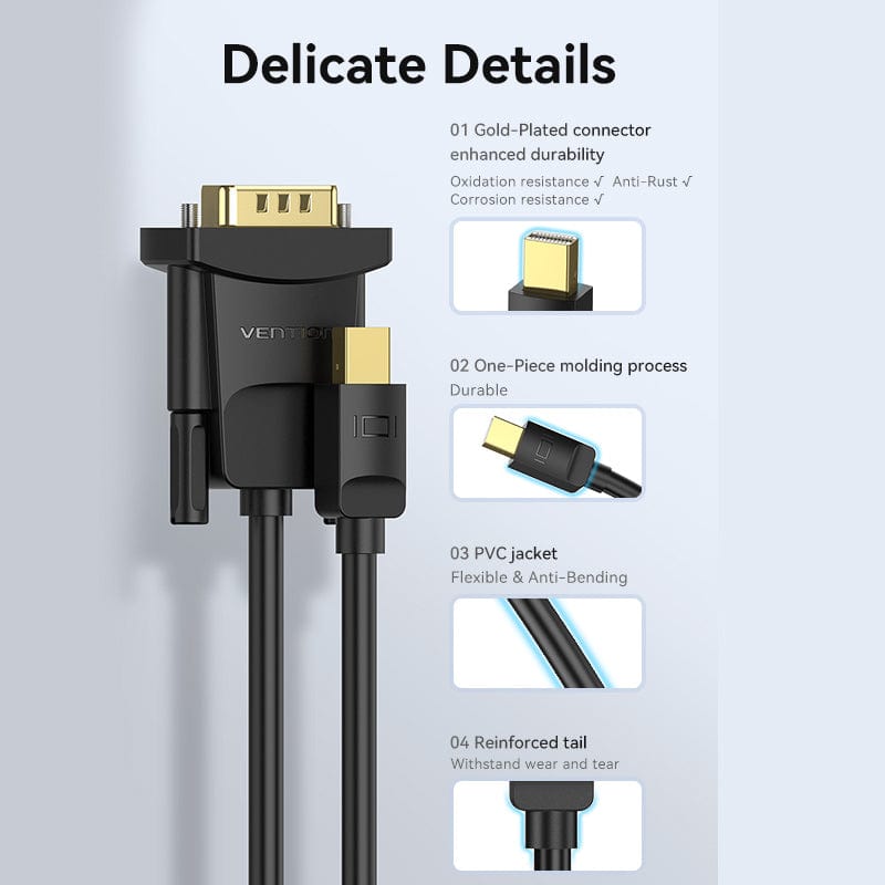 Vention Mini DisplayPort to VGA Cable
