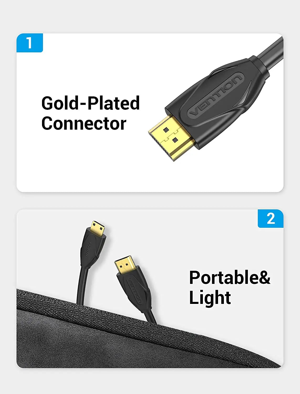 Vention Mini HDMI™ Cable Black