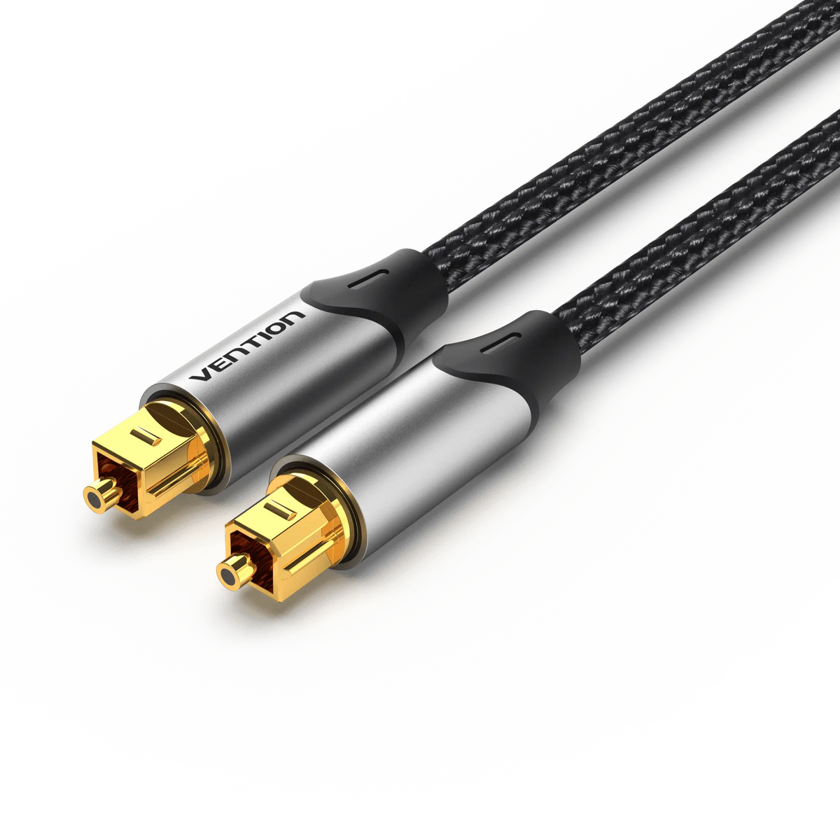 Vention Optical Fiber Audio Cable Aluminum Alloy Type Gray
