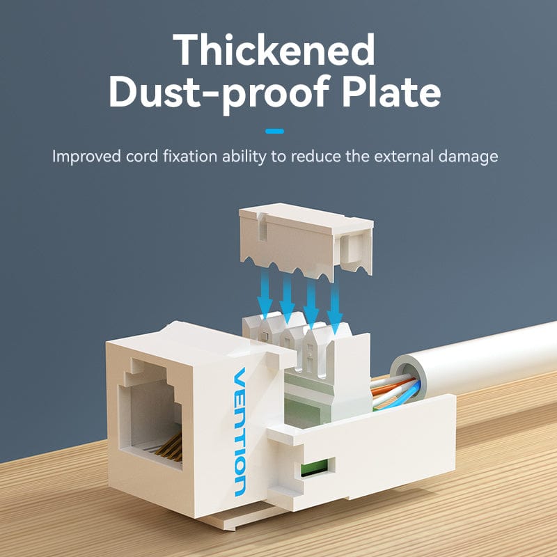 Vention RJ11 Punch Down Keystone Jack