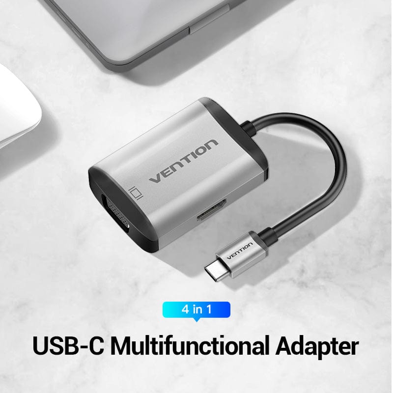 Vention 4-in-1 USB-C Docking Station