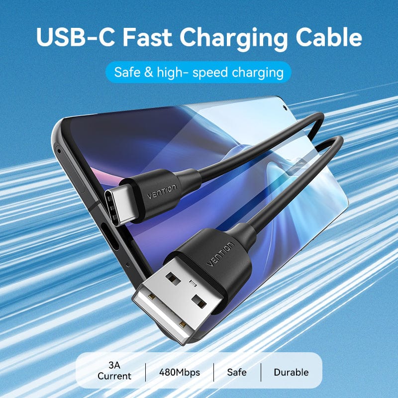 Vention USB 2.0 A Male to C Male 3A Cable