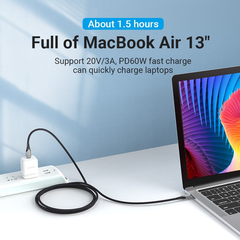 Vention USB 2.0 C Male to C Male Cable Aluminum Alloy Type