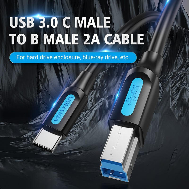 Vention USB 3.0 Type-C Male to Type-B Male Printer Cable