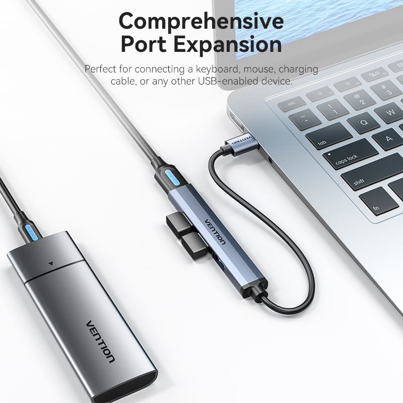 Vention 4-in-1 USB 3.0 Mini Hub