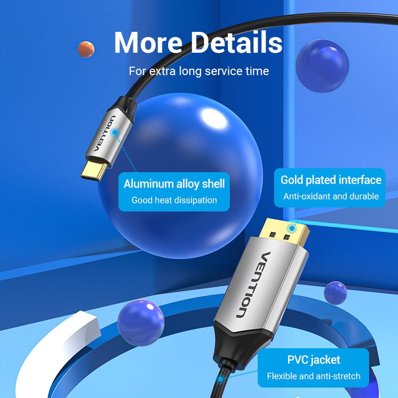 Vention USB-C to DisplayPort Cable