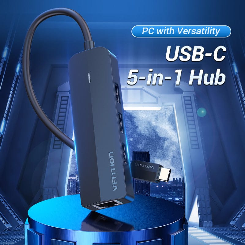 Vention 5-in-1 USB-C Hub