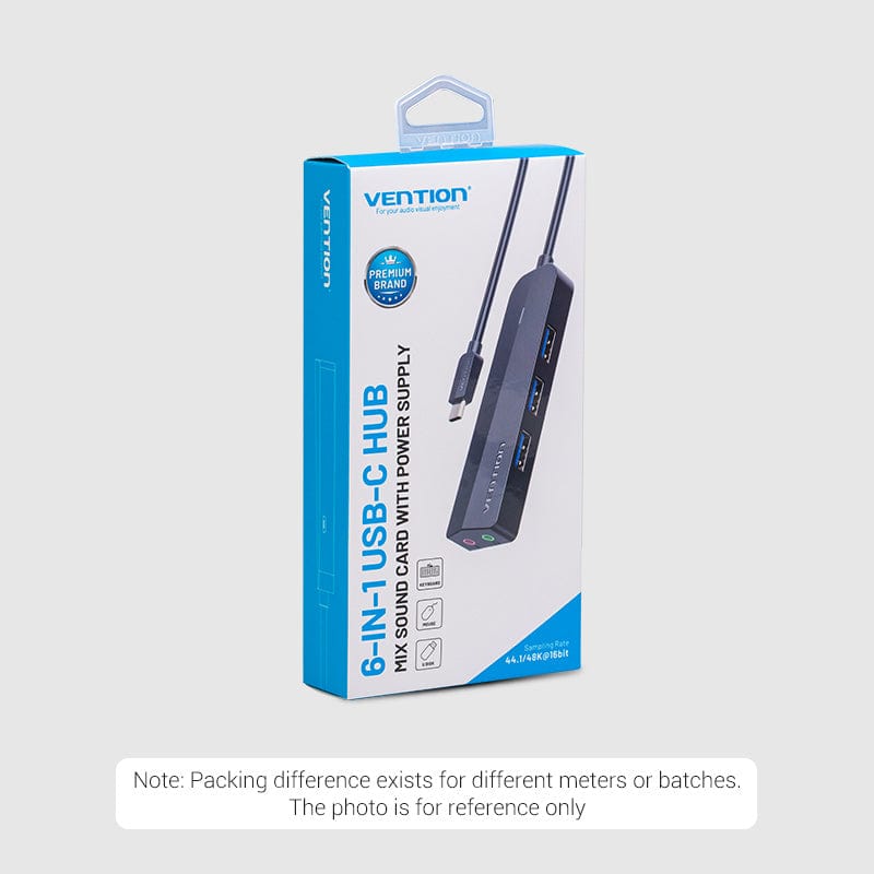 Vention 6-in-1 USB-C Hub