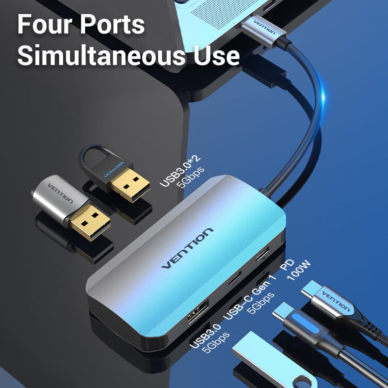 Vention 5-in-1 USB-C Hub