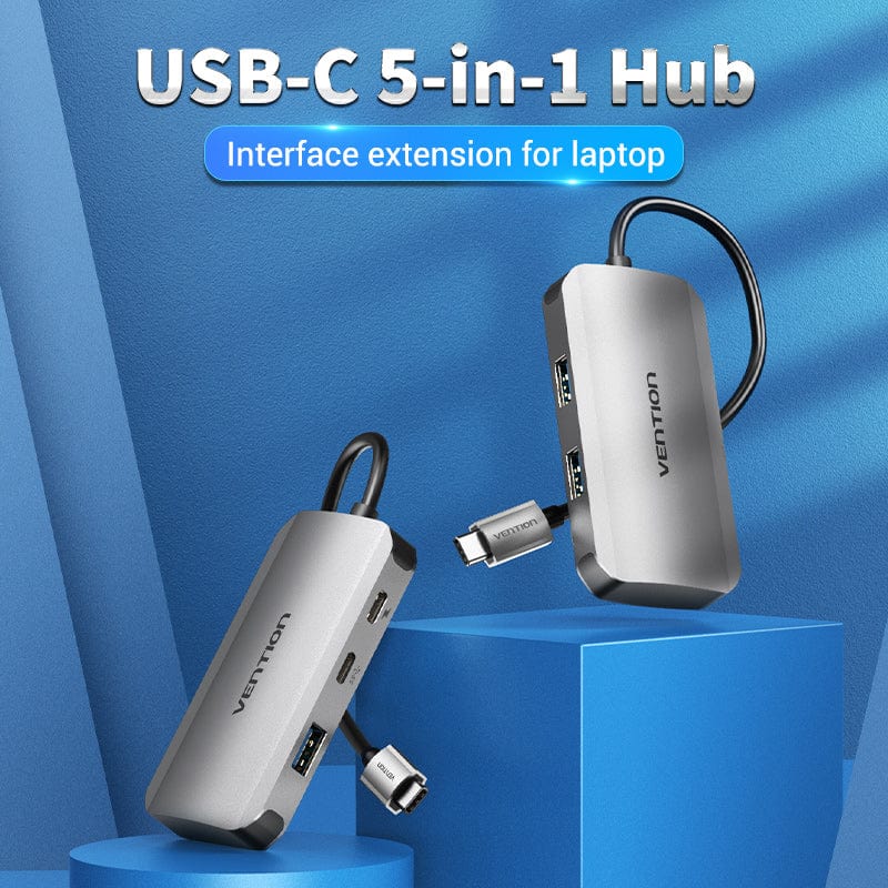 Vention 5-in-1 USB-C Hub