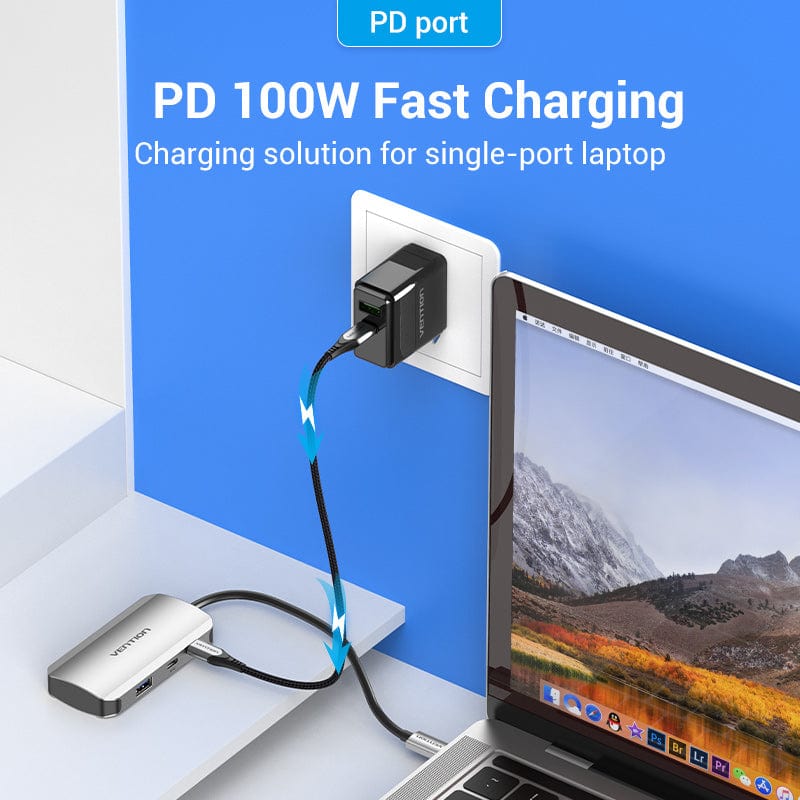 Vention 5-in-1 USB-C Hub