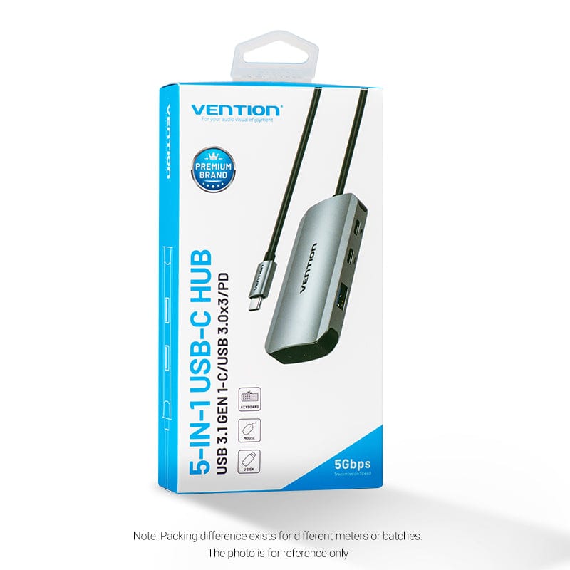 Vention 5-in-1 USB-C Hub