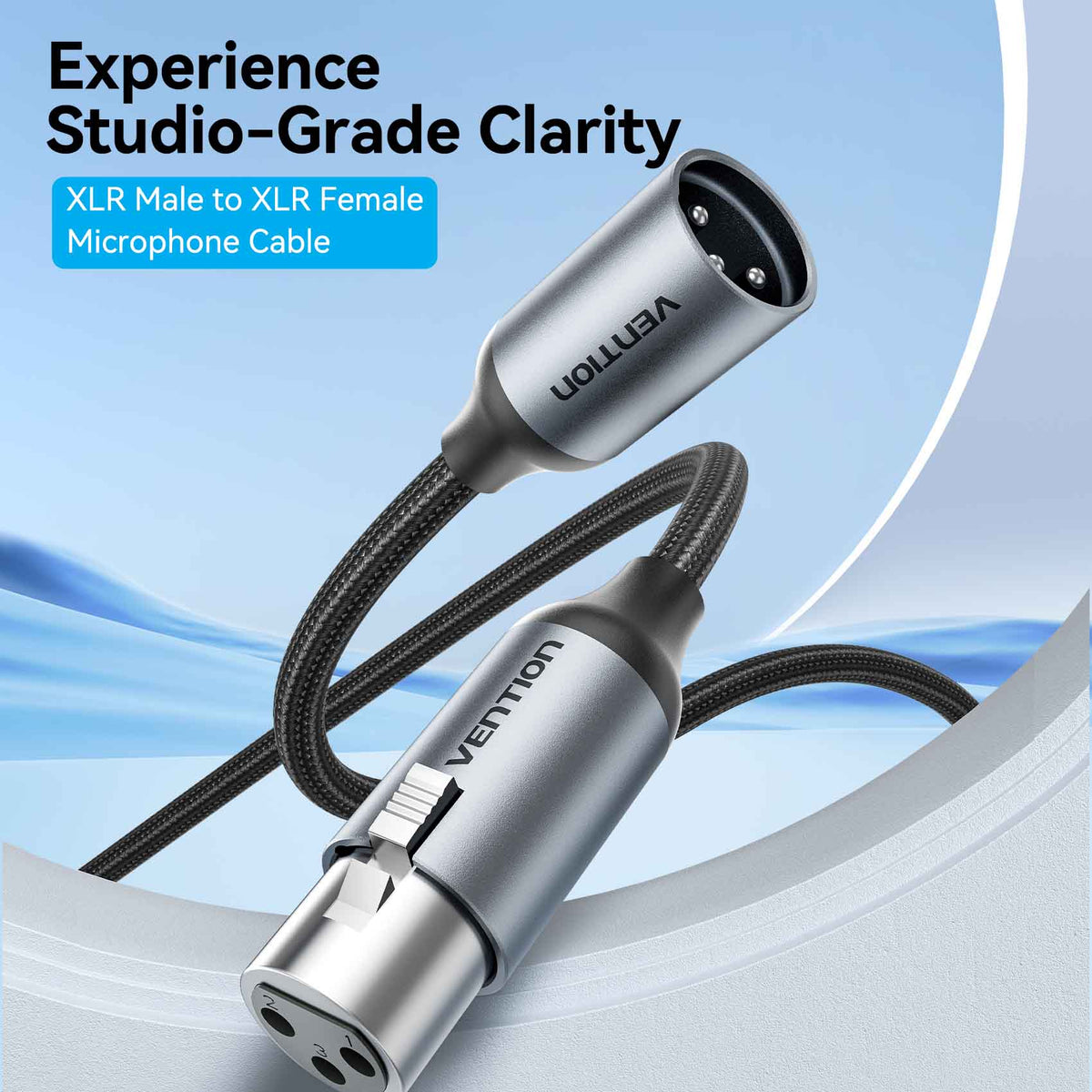 Vention XLR Male to XLR Female Microphone Cable