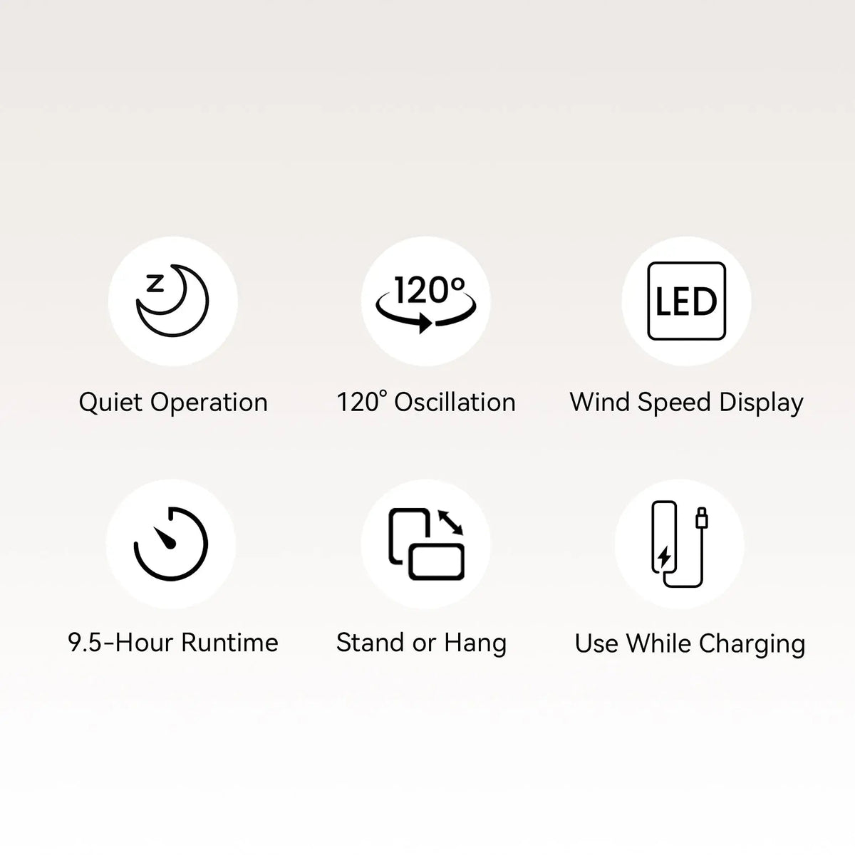 Vention lite 01 Desktop Air Circulation Fan
