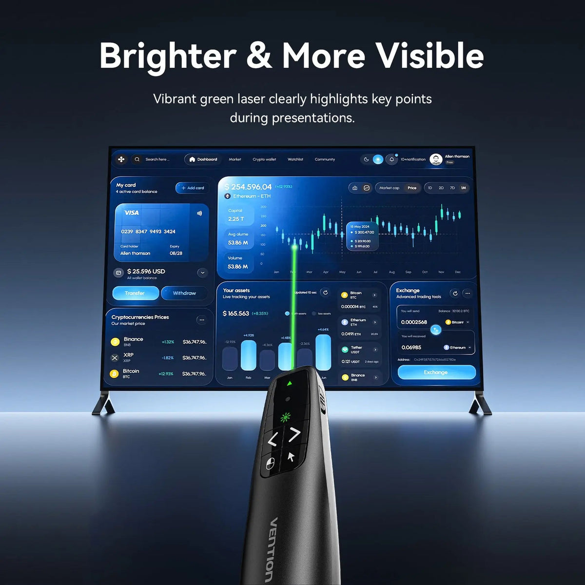 Vention Laser Presentation Clicker