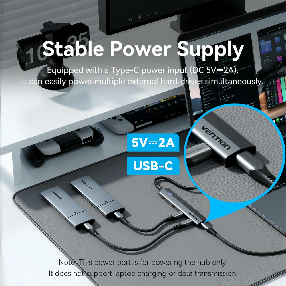 Vention 5-in-1 USB 3.2 Gen 2 Hub