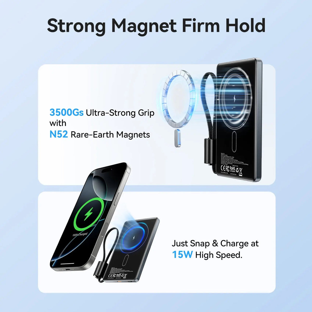 Vention 5000mAh Magnetic Wireless