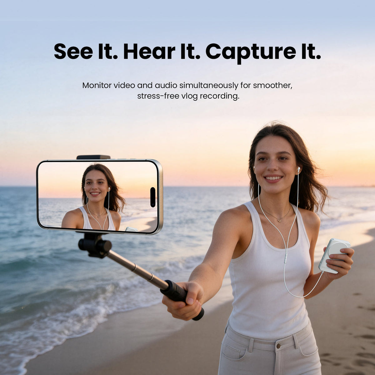 Vention Selfie Monitor Screen