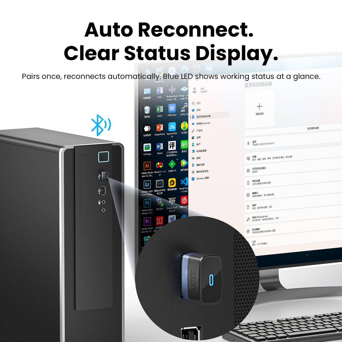 Vention USB Bluetooth Adapter