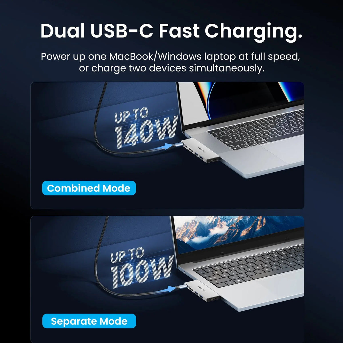 7-in-2 Plug-in Docking Station