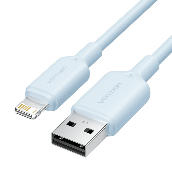 USB 2.0 Type-A Male to Lightning Male 2.4A Cable