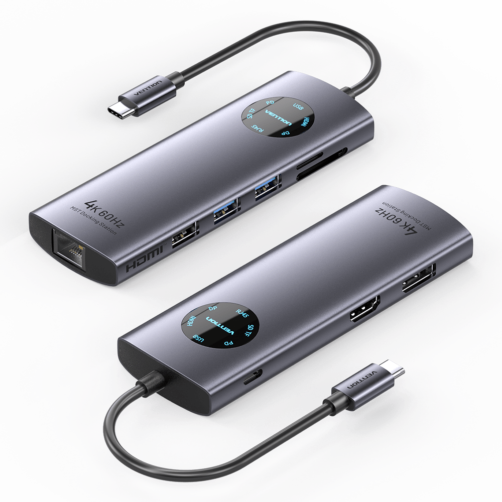Vention 9-in-1 USB-C MST Docking Station