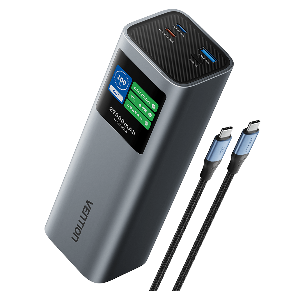 Vention 27000mAh Power Bank 140W