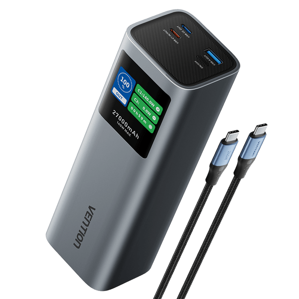 Vention 27000mAh Power Bank 140W