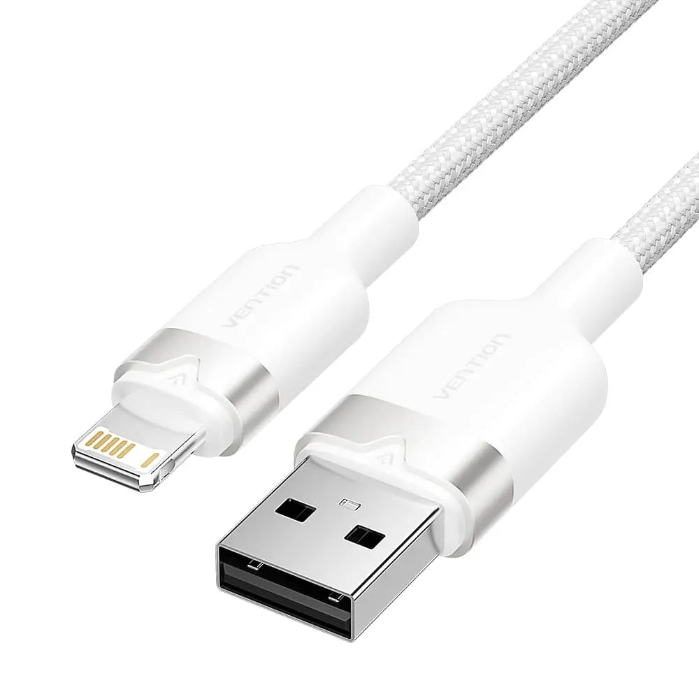 Vention USB 2.0 Type-A Male to Lightning Male 2.4A Cable Aluminum Alloy Type