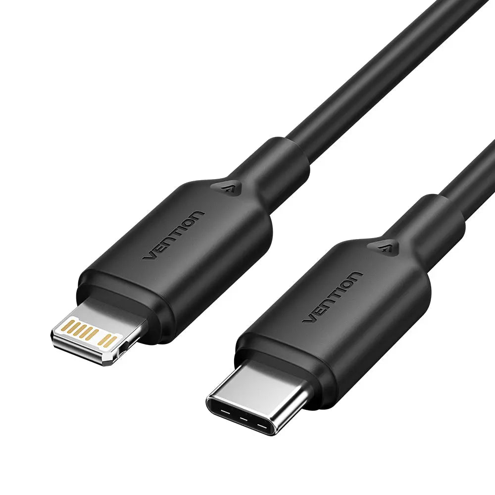Vention USB 2.0 Type-C Male to Lightning Male 3A Cable PVC Type