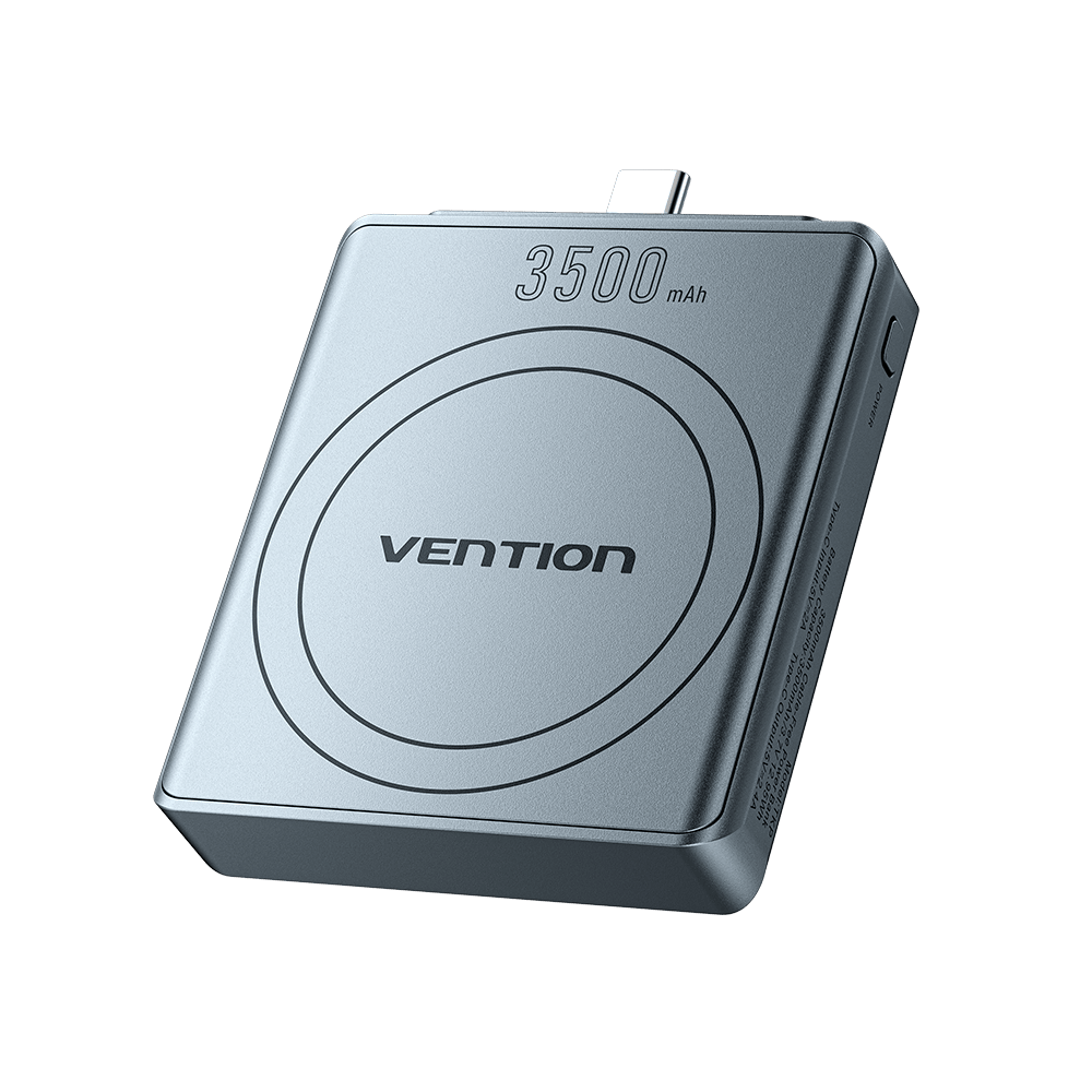 Vention Cable-Free M.2 NVMe SSD Enclosure+ 3500mAh Power Bank