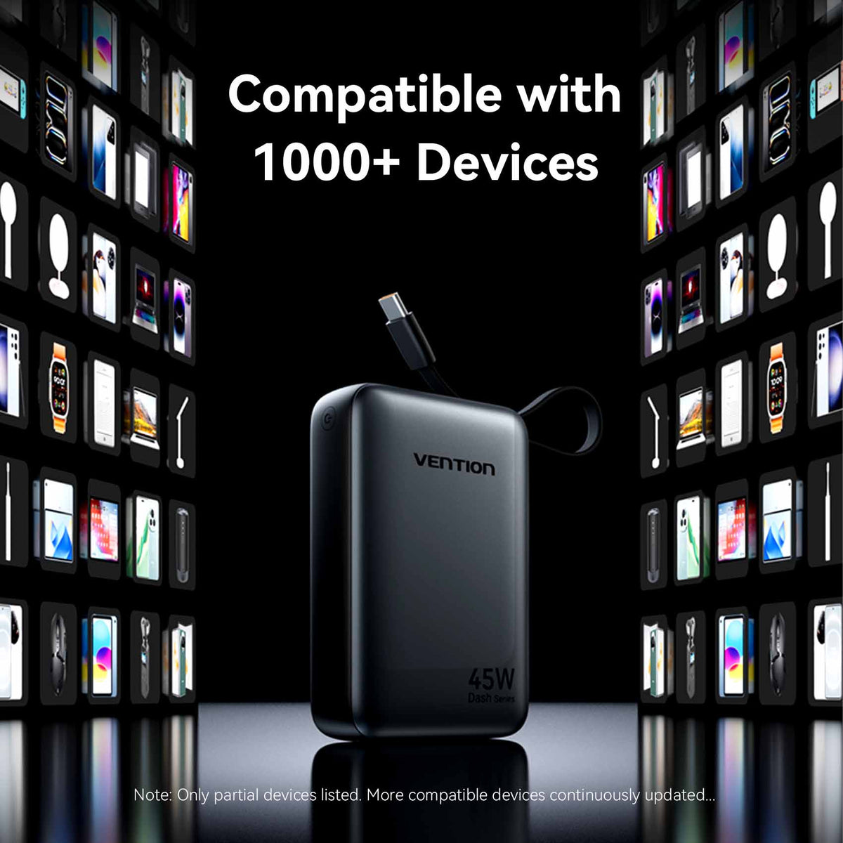 Vention 20000mAh Power Bank 45W