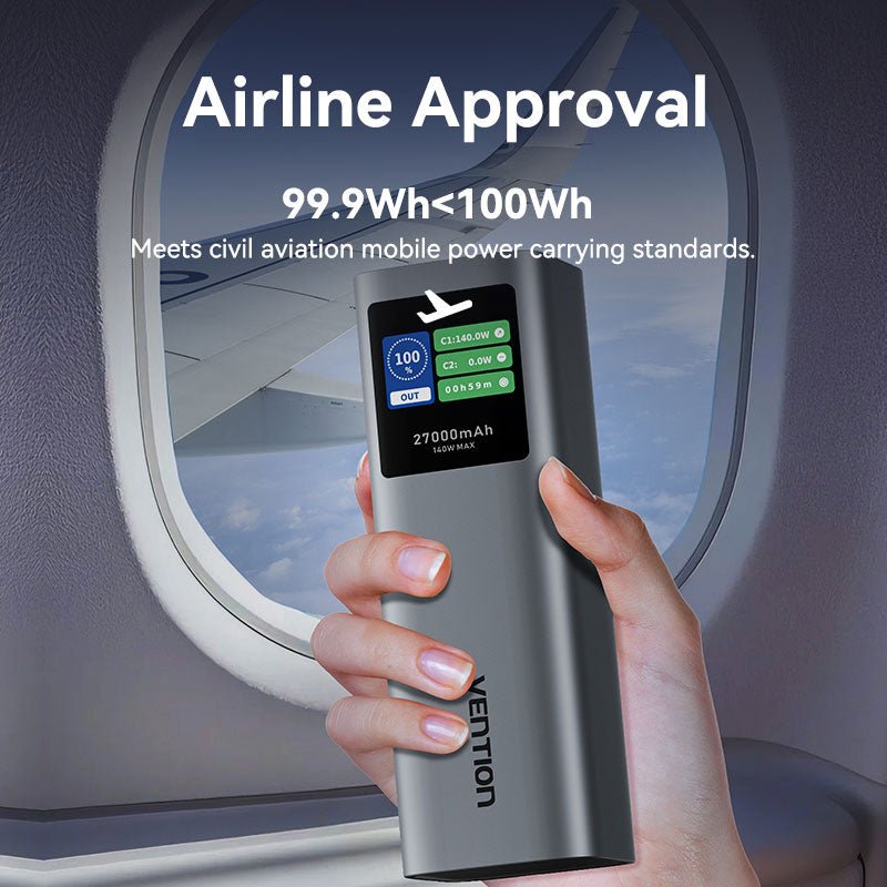 Vention 27000mAh Power Bank 140W——On Promotion
