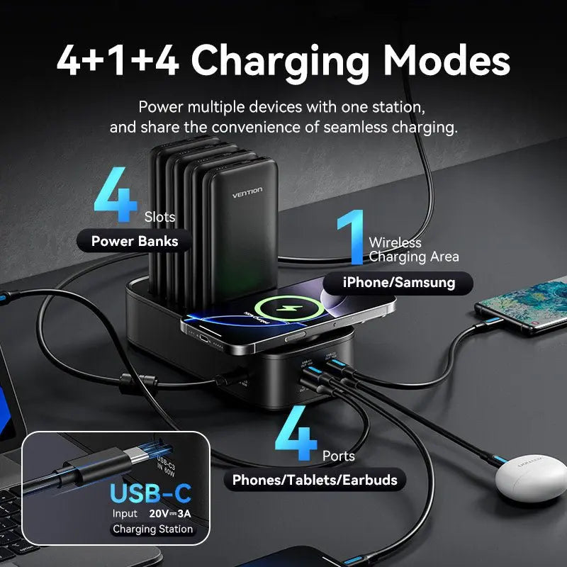 Vention Multi-Function Charging Station Kit