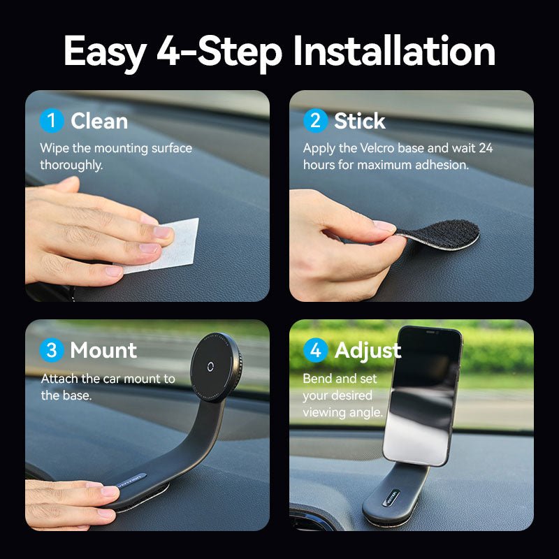 Vention Wireless Car Mount Charger