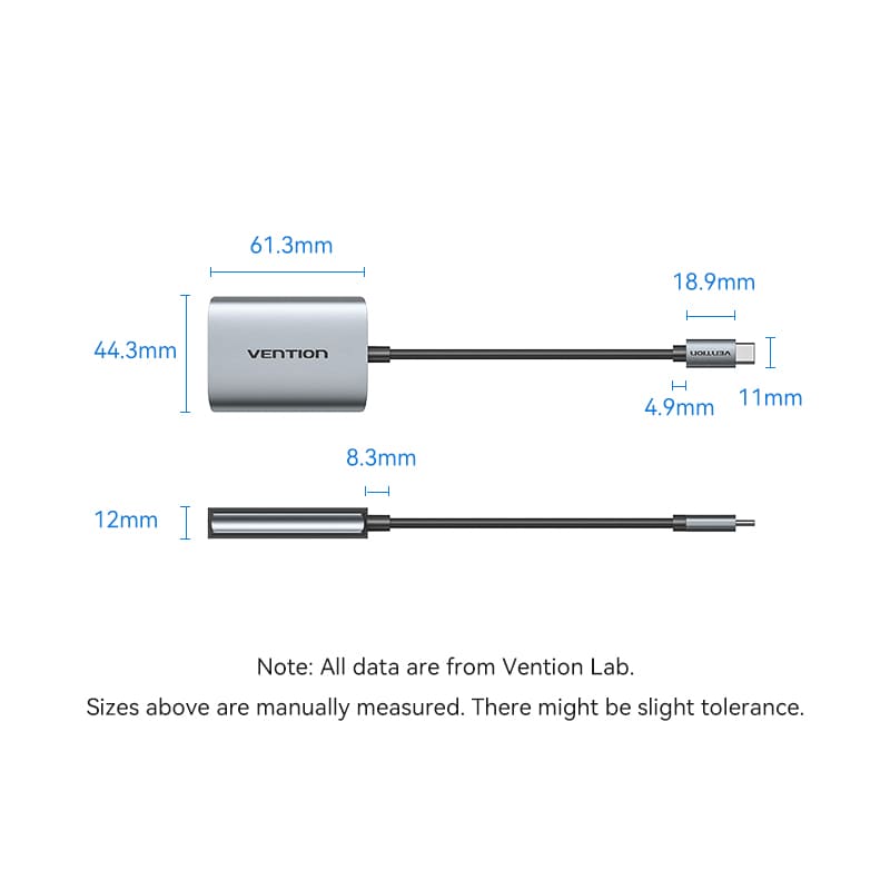 Vention USB-C to Dual HDMI™ MST Adapter