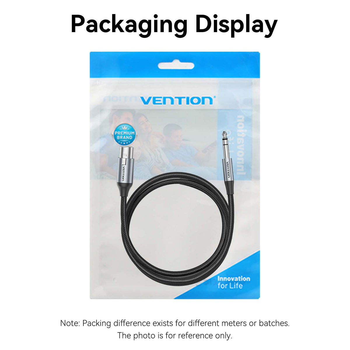 Vention 6.35mm Male to XLR Female Audio Cable