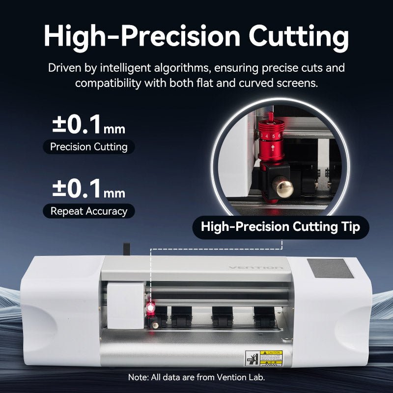 Vention Intelligent Screen Film Cutter with Touch Screen - EU Plug