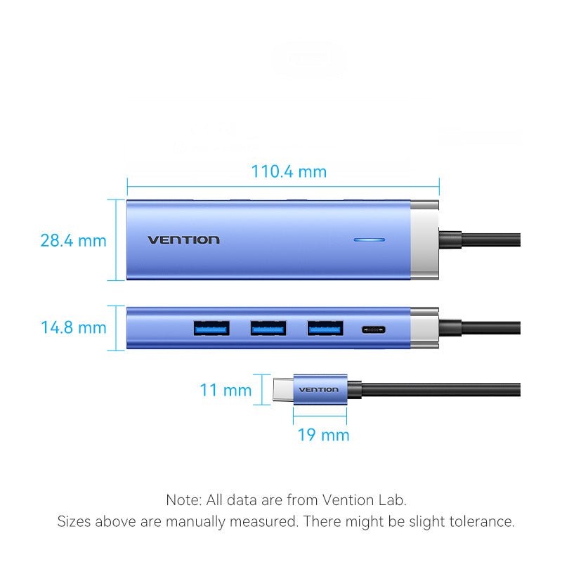 Vention  5-in-1 USB-C Docking Station