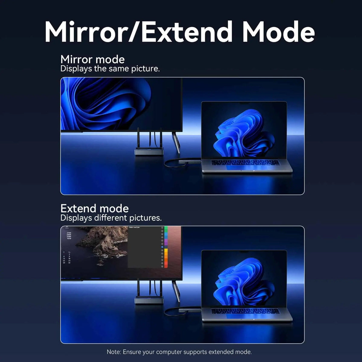 Vention Enterprise-Grade Wireless HDMI™ Transmitter and Receiver