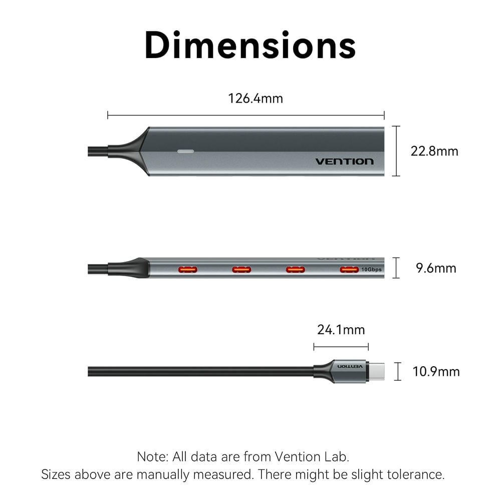 Vention 5-in-1 USB 3.2 Gen 2 Hub