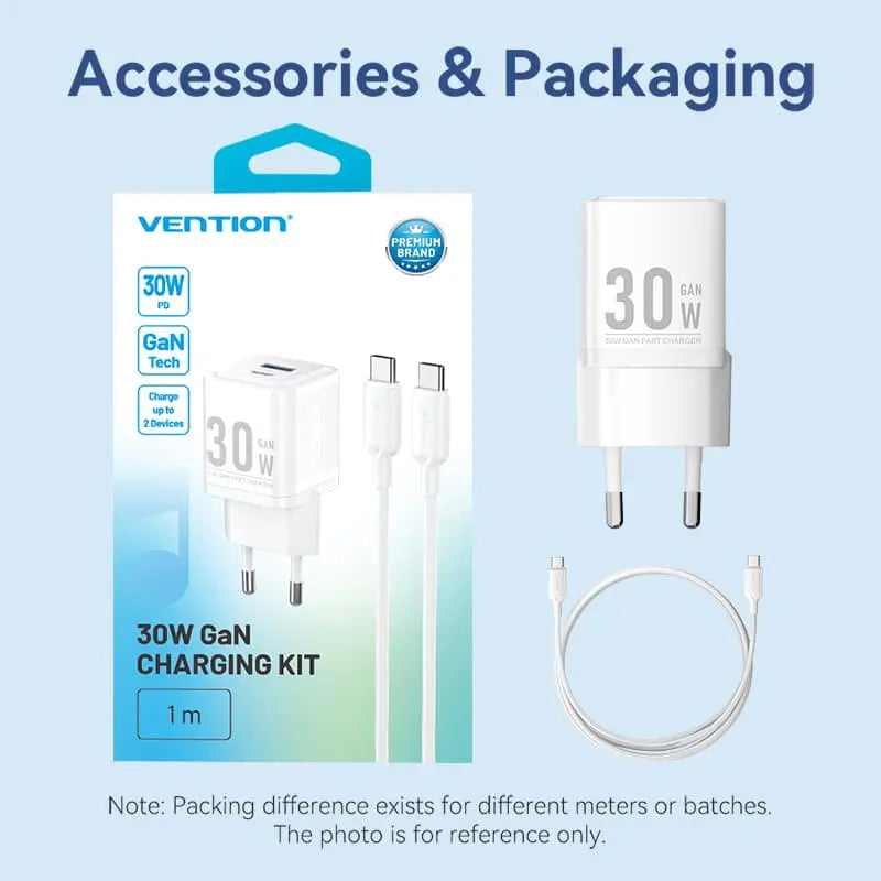 Vention 30W GaN Charging Kit